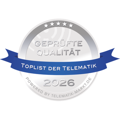 TOPLIST der Telematik 2026 quality seal
