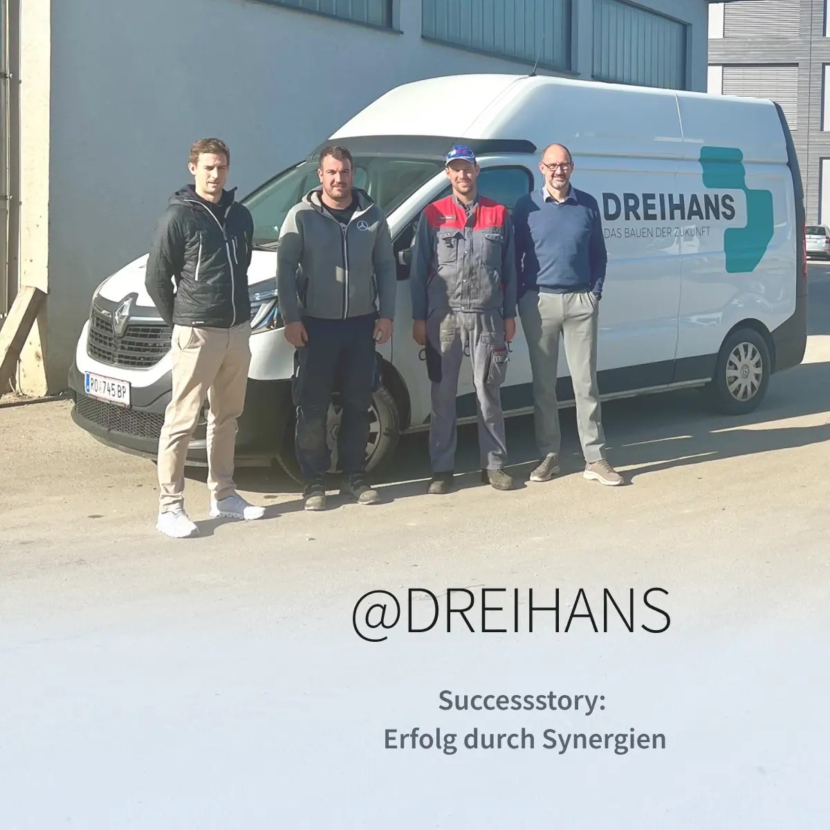 DREIHANS: Three Companies, One Platform